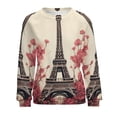 thumbnail image 7 of Eiffel Tower Mom Sweatshirt For Women Long Sleeve Pullover, 7 of 7