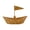 Yellow, variant on AOOOWER Metal Sailboats Sculptures Boats Decorations Statue Ornament Sailboats Figurines Nauticals Home Decors Collectibles Gift