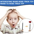 thumbnail image 2 of Soumake Wand Rose Trick Toy Stick to Flower Appearing Kids Adults Stage Performance Illusions Gimmick Props Weeding Party Valentine's Day Surprise Beginner Gift, 2 of 4