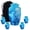 blue-2, variant on Remembrate Blue Abstract Keepsake Urns for Ashes Small - Keepsakes for Ashes Women & Men - Travel Keepsake for Burial and Memorial - Funeral Urns for Adult Male and Female 3 Inch