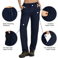 thumbnail image 4 of FEN AI Women's Pants Quick Dry Lightweight Hiking Pant Water Resistant Wrok Cargo Pants, 4 of 8