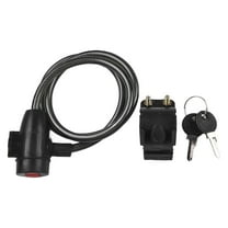 Bike Key Lock Chain Cycling Bike Trolly Security Steel Wire Cable Locker