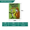 thumbnail image 3 of Tennessee Tuxedo and His Tales-themed Garden Flag. Perfect gift for fans, friends, and family members, and suitable for outdoor activities, party decorations11''x18'', 3 of 5