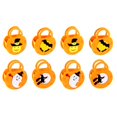 thumbnail image 1 of Bolsas de dulces de Halloween YONGSHENG fieltro artesanal Calabaza 8 piezas, 1 of 5