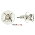 thumbnail image 2 of Swarovski Attract Rhodium Plated Stud Earrings, 2 of 2