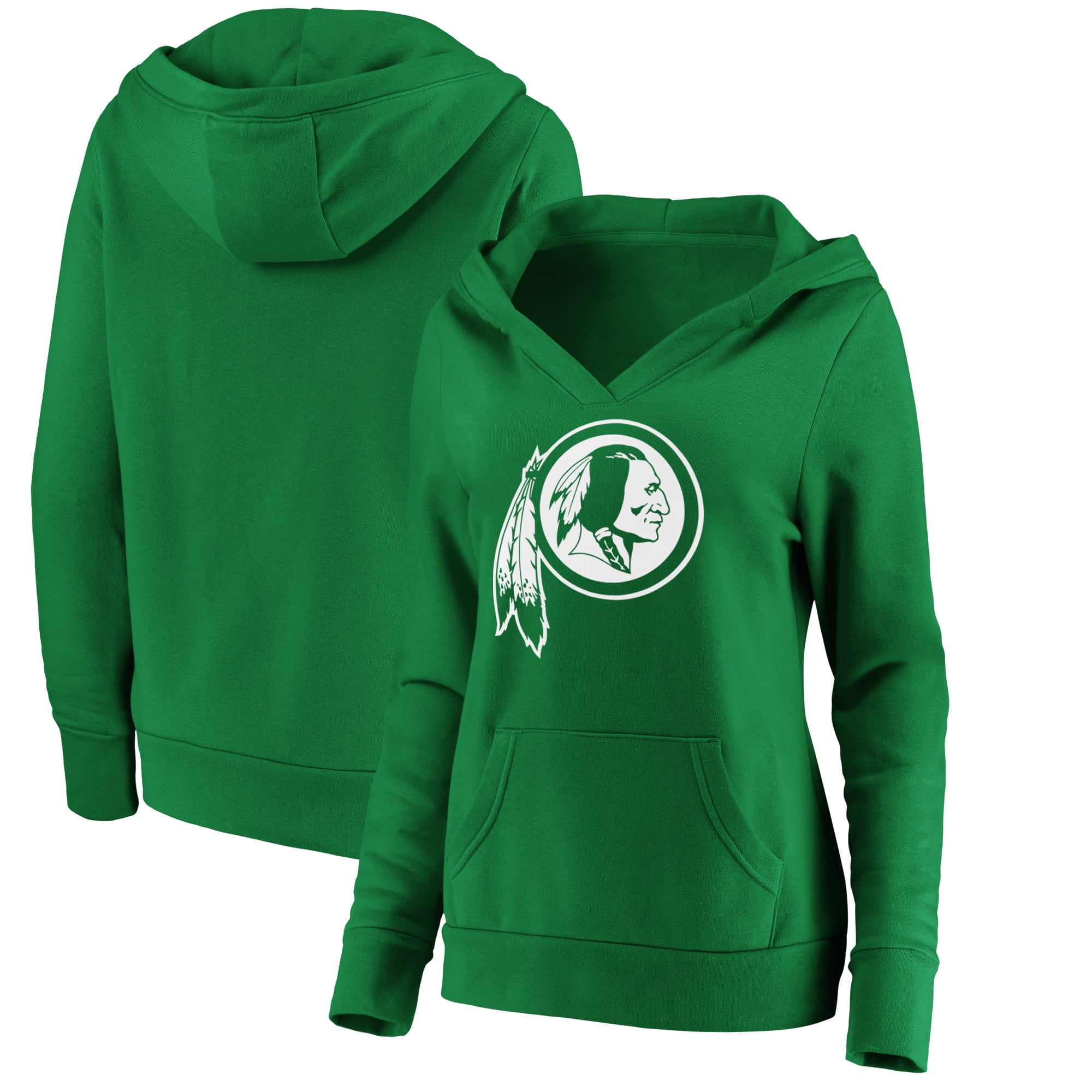 redskins green hoodie