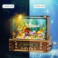 thumbnail image 2 of Honchoes Shark Tank Aquarium Building Blocks Set with LED Compatible with Lego Fish for Kids 721Pcs, 2 of 8