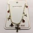 thumbnail image 2 of Alex and Ani Cross & Crystal 18" Delicate Necklace Shiny Gold One Size, 2 of 3