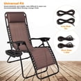 thumbnail image 3 of Herramienta de ReparacióN Cable EláStico Repuesto para SillóN Reclinable Silla Gravedad Cero, y EláStico, Paquete 4, MarróN, 3 of 5