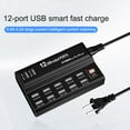 thumbnail image 4 of Chargeur USB avec Multiples Ports, Charge Intelligente, Chargeur Rapide, Station USB, Prise Hub, Chargeur Rapide Multiport, Barre d'Alimentation pour Téléphone Mobile et Tablette, 4 of 6