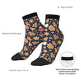 thumbnail image 6 of Fuzoiu Gingerbread Delights Print Adult Socks, Crew Moisture-wicking Socks, Unisex Cushion Crew Socks,Casual Sports Ankle Socks, 6 of 7