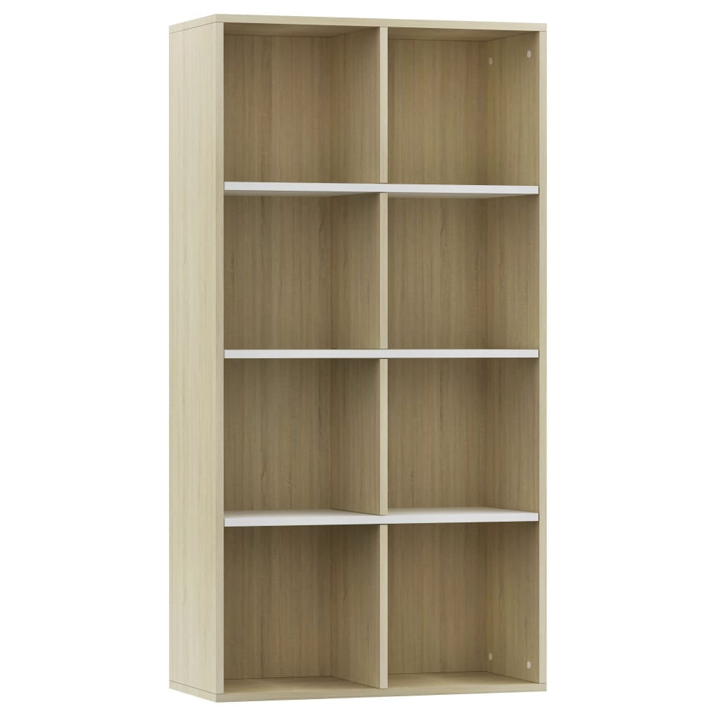 Kepooman 26" Two Rows & Four Layers Sideboard Bookcade for Living Room Bedroom, Multi-color