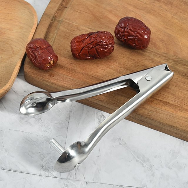 Twowood Hogar Clip de alimentos portátil lindo de acero inoxidable mini cubo de hielo en forma de mano para cocina Twowood 21074855