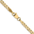 thumbnail image 5 of Auriga Fine Jewelry 14K Yellow Gold 2.9mm Curb Chain Necklace 30inch for Women, 5 of 5