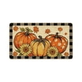thumbnail image 2 of Zynviq Pumpkin Area Rugs 15.7" X 23.6" Thanksgiving Throw Rug Polyester Rectangular Washable Multicolor Small Rug for Entrance, 2 of 6