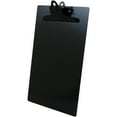 thumbnail image 2 of Saunders Black Clip Aluminum Clipboard 8 1/2" x 14" - Aluminum - Black - 1 Each, 2 of 2