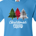 thumbnail image 4 of Inktastic Christmas Squad with Plaid Trees Youth T-Shirt, 4 of 5