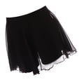 thumbnail image 3 of Vestido de patinaje Cola Ropa de baile Pantalones cortos de doble capa Mujeres deportivas XS, 3 of 8