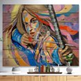 thumbnail image 2 of Design Art - Attrape-Rêves Portrait de Femme, 2 of 5