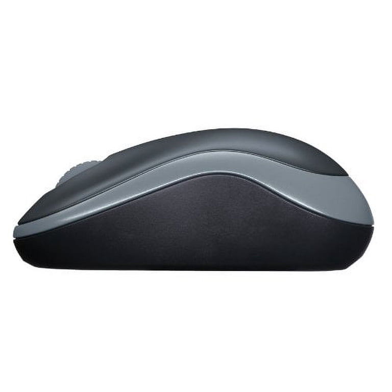 Logitech M185 Cordless USB Wireless Mouse - Swift Gray (910-002225