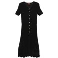 thumbnail image 1 of Altuzarra Robe Noire Doyle en Tricot pour Femmes - S, 1 of 2