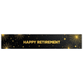 thumbnail image 2 of Black Background Happy Retirement Banner with Golden Stars and Sparkles Party Decorations Photography Props Backdrop for Retirement Parties Celebrations Gatherings Events, 2 of 8