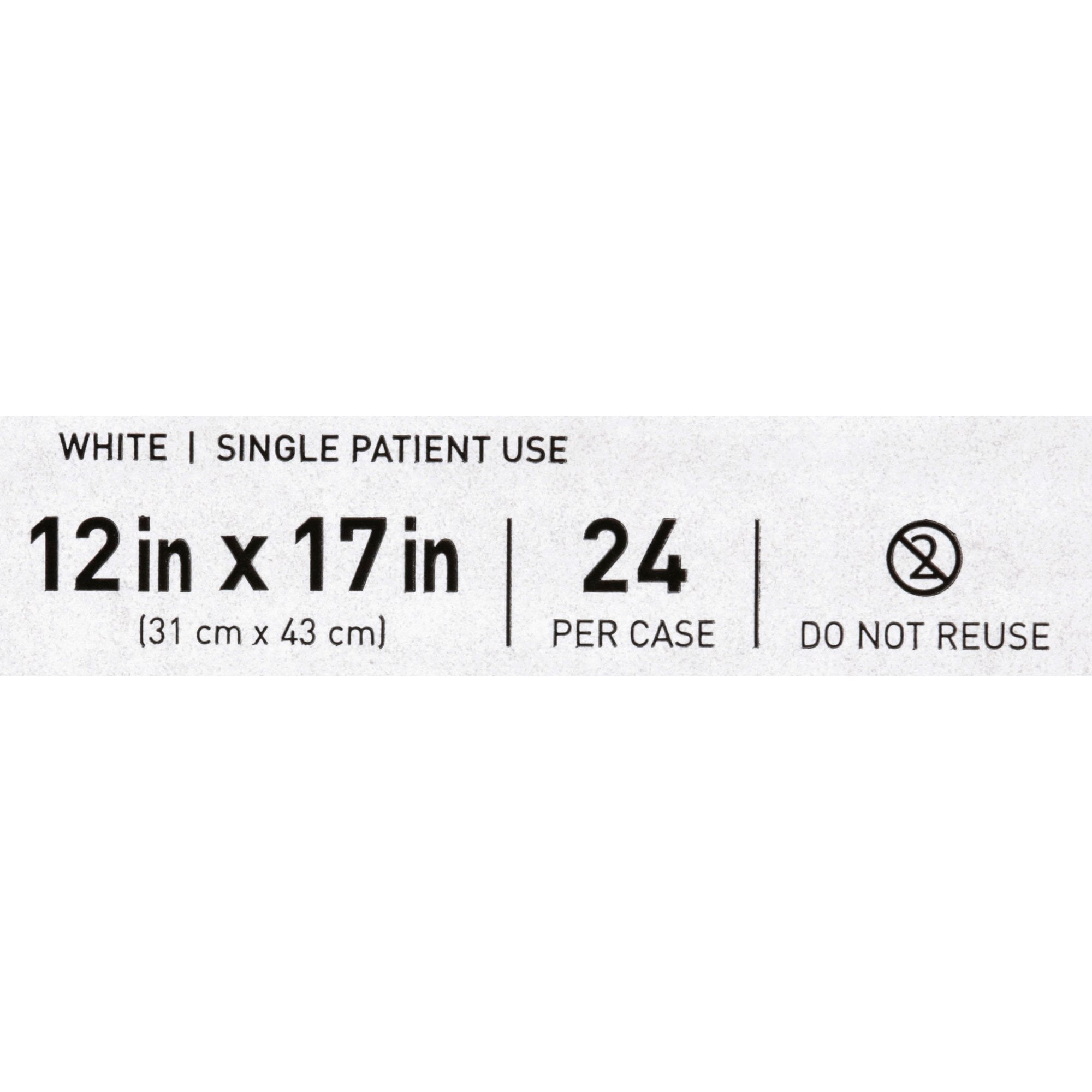 McKesson Disposable Bed Pillow - Small Medical Pillows, 12 in x 17in, 24 Ct