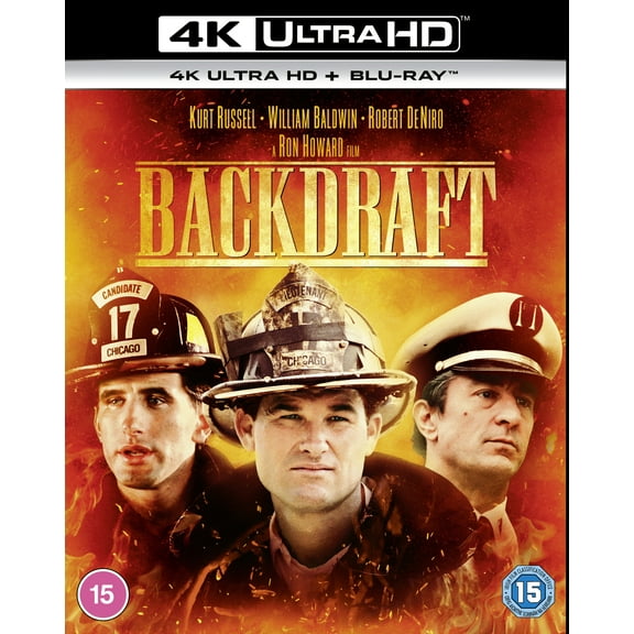 Backdraft (4K Ultra HD) Scott Glenn Jennifer Jason Leigh Rebecca DeMornay Robert De Niro