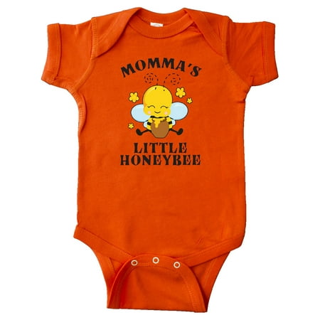 

Inktastic Cute Bee Momma s Little Honeybee with Stars Gift Baby Boy or Baby Girl Bodysuit