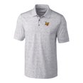 thumbnail image 2 of Men's Cutter & Buck Gray Las Vegas Aviators Big & Tall DryTec Advantage Tri-Blend Space Dye Polo, 2 of 3