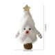thumbnail image 3 of Adornos navideños, regalos navideños, muñecos navideños con forma de árbol de Navidad, adornos decorativos de mesa para fiestas, adornos de tela., 3 of 6