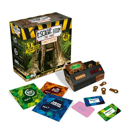 Escape Room The Game Family Board Game With 3 Exciting Jungle Escape Rooms by Identity Games