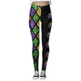 thumbnail image 6 of aDJFDGT Leggings for Women Pack Of 3 Women Print Tights Leggings Control Yoga Sport Leggings for Women High Waisted Leggings, 6 of 6