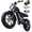 1500W 48V/15Ah Black, variant on 4000W Electric Bike for Adults, 50MPH Moped Ebikes, 20" x 4" Fat Tire Electric Dirt Bike, 2500W Motor E Motorcycle, 60V 30Ah Battery UL 2849 Certified 100 Miles E Mountain Bike