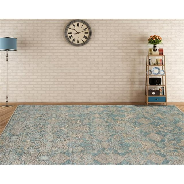 Amer Rug SAP10203 Sapphire Silver Sand Hand-Knotted Accent Rug - 2 x 3 ft.