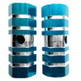 thumbnail image 2 of SPRING PARK 1 Pair Bicycle Pedals BMX Road Bike Cylinder Aluminum Alloy Axle Foot Pegs Rocket, 2 of 7