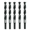thumbnail image 2 of Brad Point Drill Bit Set 5/16 Inch 5Pcs Spur Point Stubby Woodworking Drill Bits, 2 of 4