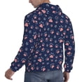 thumbnail image 3 of Hoodies for Men - star dog paw Long Sleeve Comfrt Men'S Fashion Hoodies & Sweatshirts, Sweatshirts for Men Hoodies Pullover Clothing Clothes with Pouch, 3 of 7