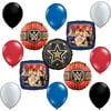 WWE Party Supplies 13 pc Balloon Bouquet Decoration