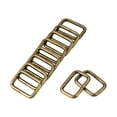 thumbnail image 5 of 25x16mm Rectangle Buckles Iron Electroplated Bronze Tone 20 Pack, 5 of 5