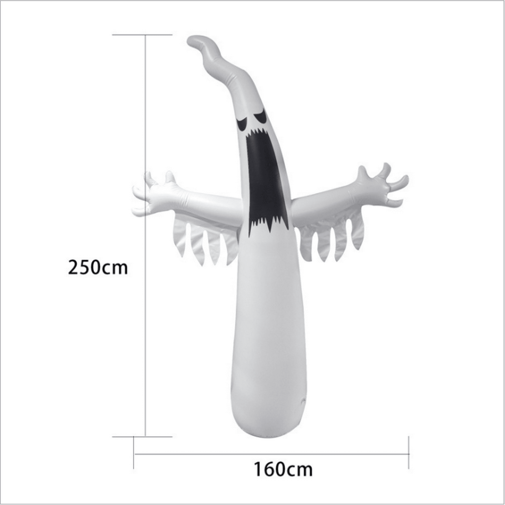 Inflatable Halloween Ghost With The Remote Control Light Blow Up Inflatables Halloween Outdoor Yard Decorations Walmart Canada