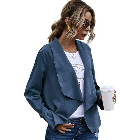 motif Unauthorized Inefficient Women Suede Short Suit Jacket, Autumn Winter Blazers Solid Color Lapel Collar Open Front Warm Coat, for Work Office Party Business Outerwear Shopping Blue L | Walmart Canada motif Unauthorized Inefficient Women Suede Short Suit Jacket, Autumn Winter Blazers Solid Color Lapel Collar Open Front Warm Coat, for Work Office Party Business Outerwear Shopping Blue L | Walmart Canada