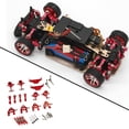 thumbnail image 3 of Juego de amortiguador Zulema WLtoys K989 K969 1:28 rojo, 3 of 7