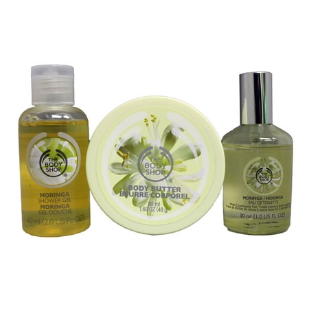 Best The Body Shop Moringa Shower, Spritz & Mosture Set deal