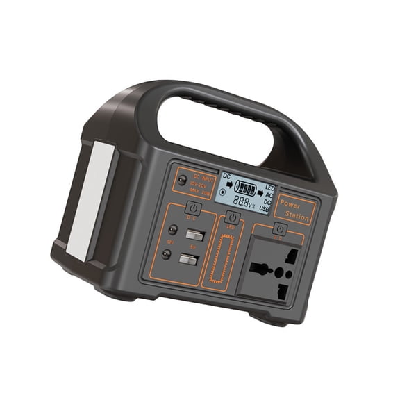 100W 76.8Wh Solar Charging Station 110/220V Solar Generator Multifunction Mobile Power for Camping Travel