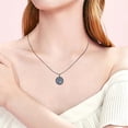 thumbnail image 4 of NUNCAD Tree of Life Necklace for Women 925 Sterling Silver Necklace Abalone Shell Pendant Necklace, 4 of 5