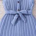 thumbnail image 5 of LUOGENLI Girls' Jumpsuits & Rompers Shorts Toddler Girls Independence Day Sleeveless Letter Prints Tops Bottoms Jumpsuit Clothes Girls Rompers Size 10-12 Summer Baby Rompers Girl Blue 3-4 Years, 5 of 8