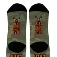 thumbnail image 3 of ThisWear Best Uncle Gifts Best Buckin Uncle Ever Hunting Socks for Uncle Socks Men 1-Pair Novelty Crew Socks, 3 of 5