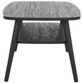 thumbnail image 5 of SAFAVIEH Karou Modern 2 Tier Wood Coffee Table, Black, 5 of 10