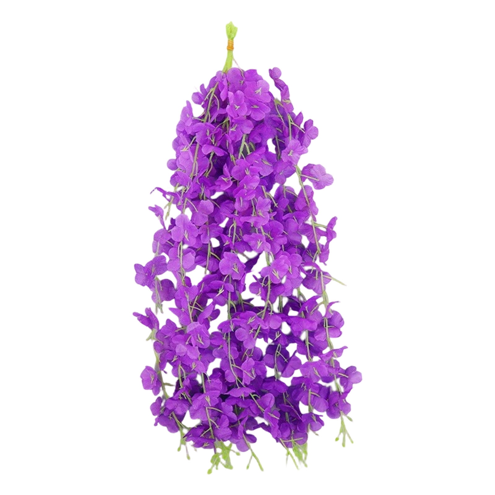 ERTZAE Purple 23.62" Wisteria Vines Silk,Artificial Flowers,Wisteria Vines Hanging Flowers Silk Wisteria String For Home Garden Party Wedding Decor,Wedding Arch Floral Party Garden Ceremony